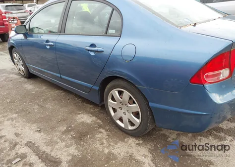 2006 Honda Civic Lx из США, поврежденный, VIN 1HGFA16556L048022